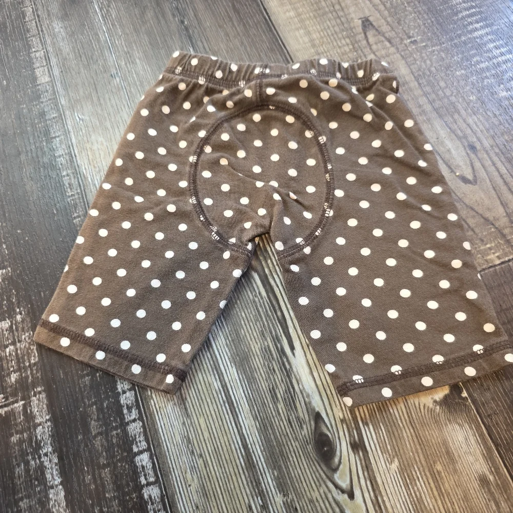 Old Navy Brown Polka Dot Kids Shorts